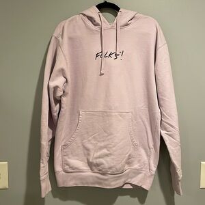 Purple Kurtis Connor Merch “Folks!” Hoodie